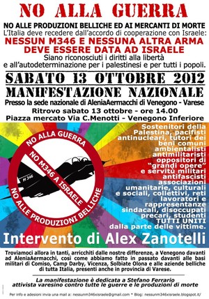 Rete Italiana per il Disarmo - Manifestazione Nazionale Venegono NO M346