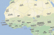 Le Mali et le Niger : capture d’écran de Google Maps 