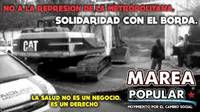 Solidarietà con "El Borda"