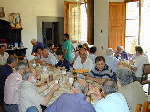 Pausa pranzo - Seminario Mosaico di pace ( 21 giugno 2003 )