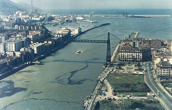 Desembocadura de la Ría-Puente Colgante y Bahía de El Abra, 1976