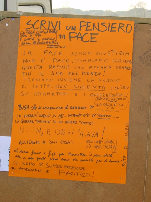 Un pensiero di pace