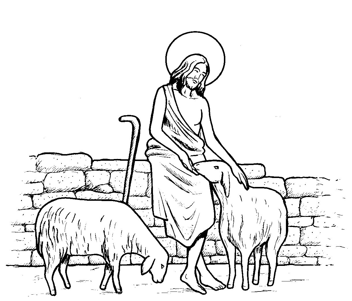 Cristo e le pecore
