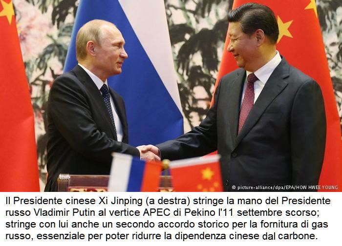 Russia and China sign deal on second gas route