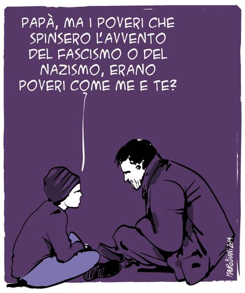 Poveri: ieri e oggi