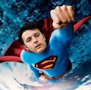 Renzi superman