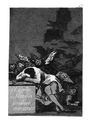 Francisco Goya, Il sonno della ragione genera mostri