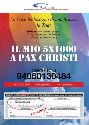 5x1000 a Pax Christi