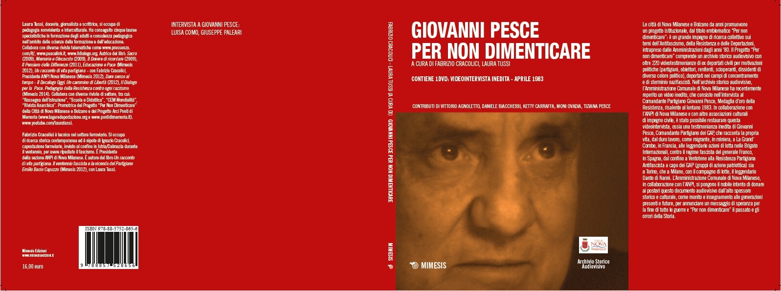 Dvd/Libro "Giovanni Pesce. Per non dimenticare", Mimesis 2015