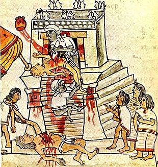 Aztechi, sacrifici umani