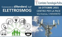 Conoscere e difendersi dall’elettrosmog - ven 16 ott ore 20