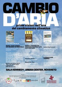 Cineforum - 'Cambio d’aria' - Rovereto Urban Center ore 20.45 di mercoledì 21- 28 ott e 4 nov