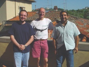 Luciano Ghirardello, Massimo Ferè e Carmine Campana 