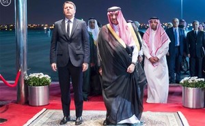 Rete Italiana per il Disarmo Renzi Arabia Saudita