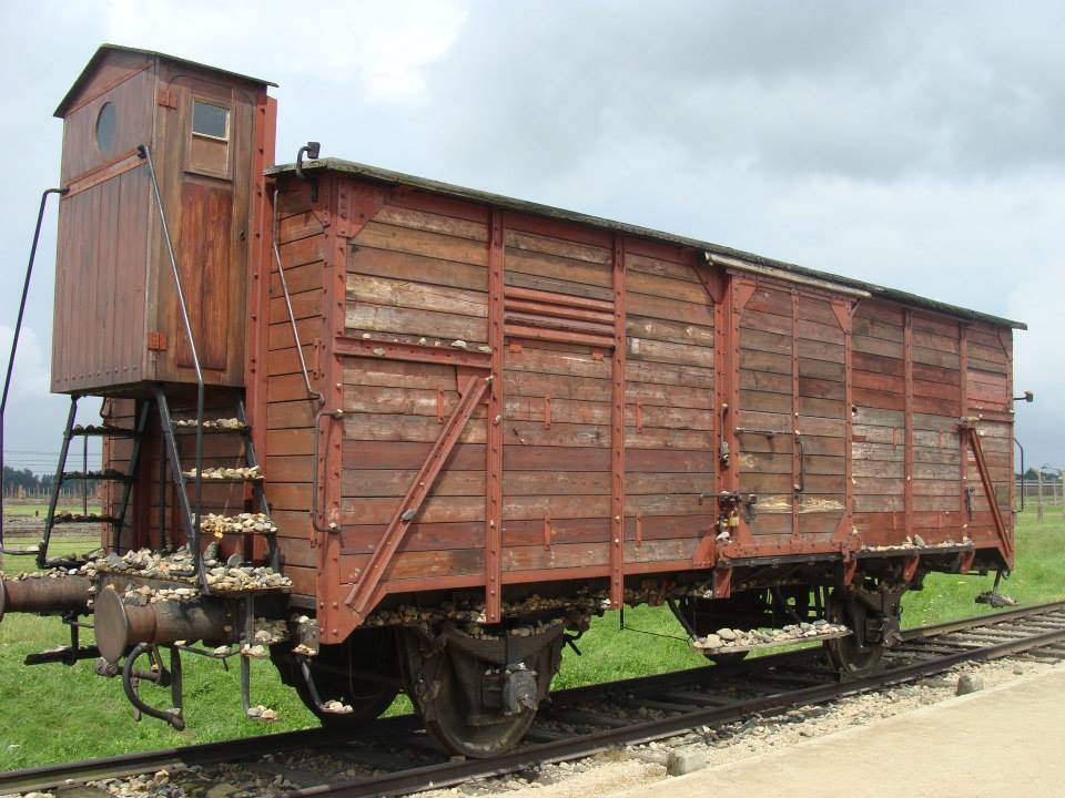 Vagone utilizzato per il trasporto dei prigionieri. 