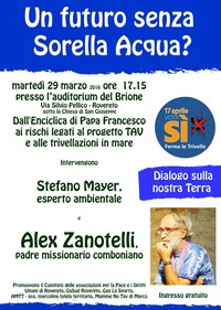 Alex Zanotelli, acqua e trivellazioni - martedì 29 mar