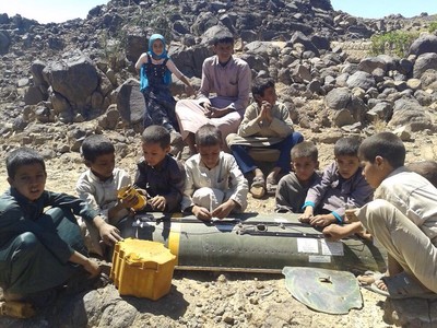 Yemen cluster bombs