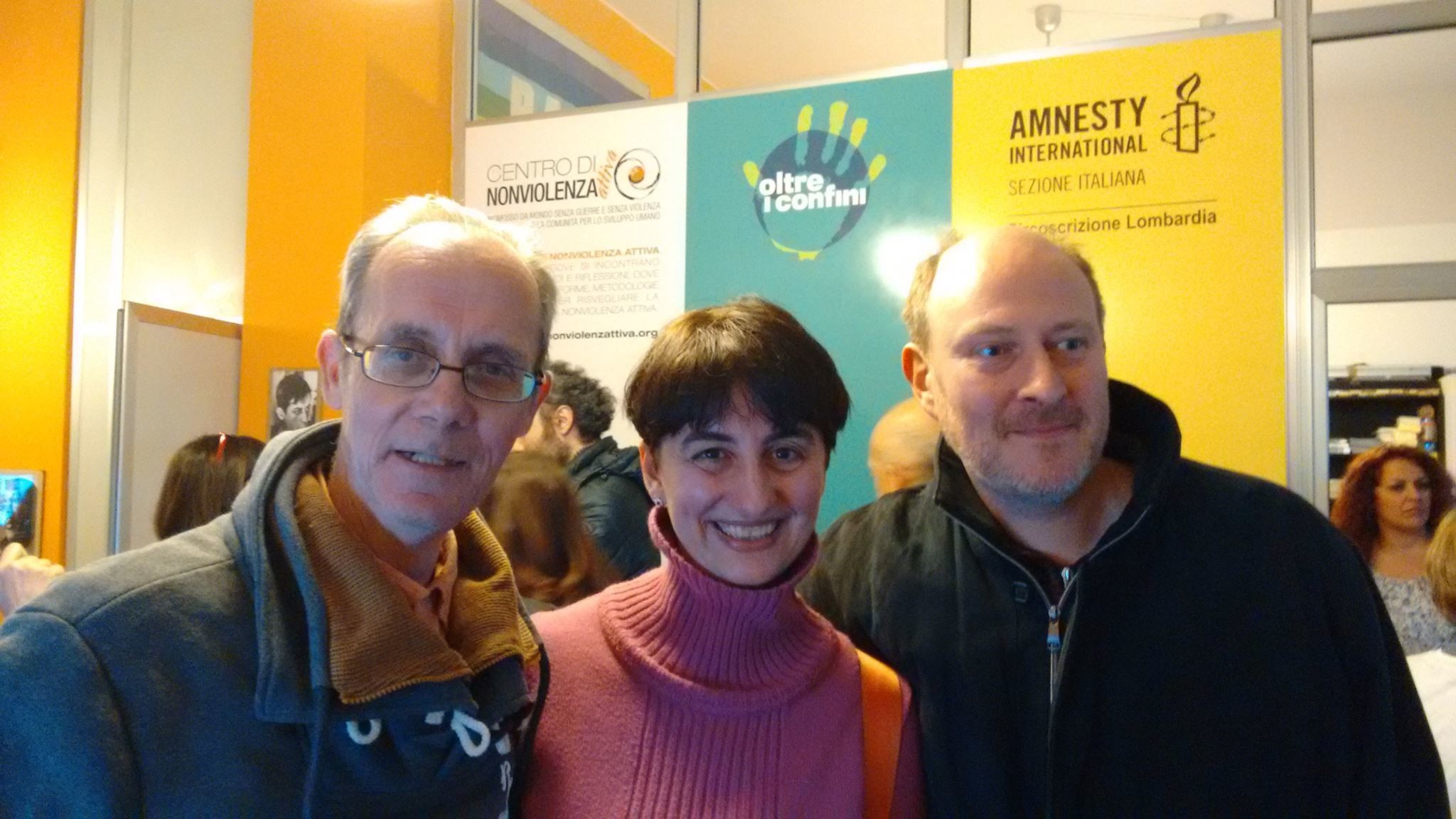Al Centro di Nonviolenza di Milano con Olivier Turquet e Fabrizio Cracolici