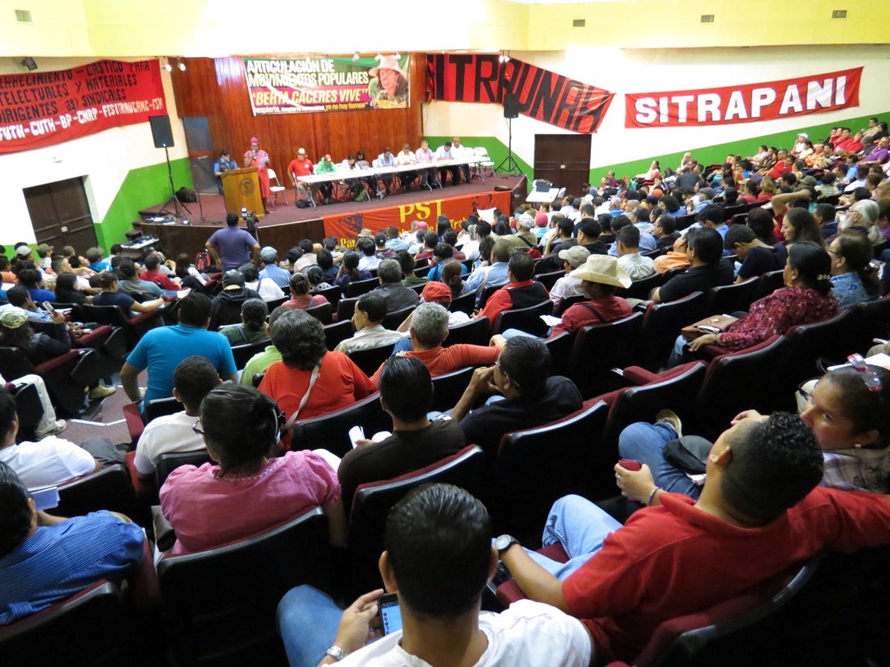 Assemblea dell’Articolazione “Berta Cáceres” (Foto G. Trucchi | LINyM)