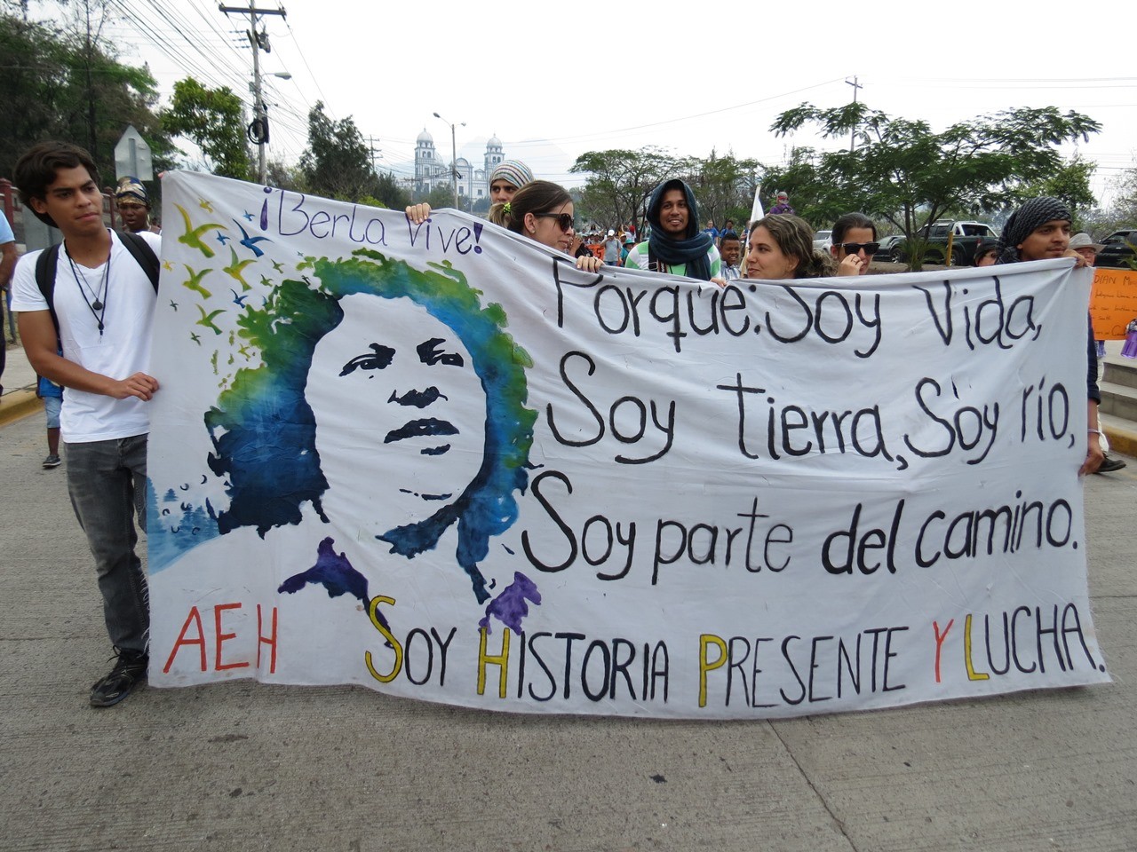Manifestazione a Tegucigalpa (Foto G. Trucchi | Rel-UITA)