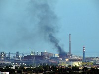 Confermato incendio big bag ILVA