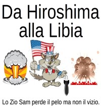 Prima manifestazione contro il coinvolgimento italiano nel nuovo bombardamento USA della Libia