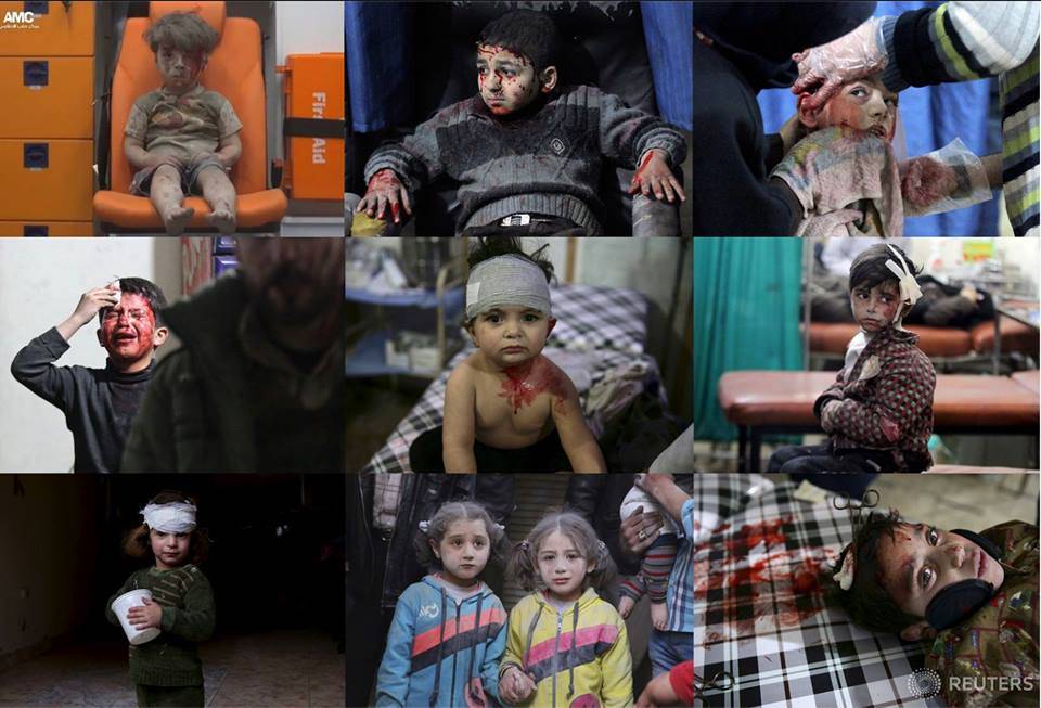 Bambini in Siria