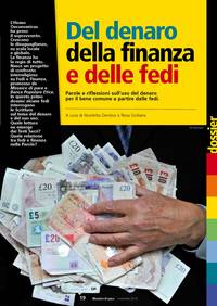 Del denaro, della finanza e delle fedi