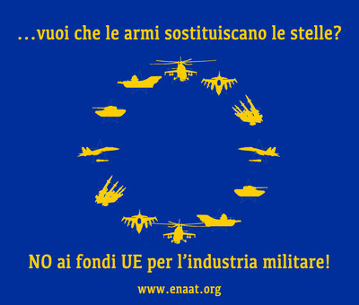 Niente soldi UE per industria armi