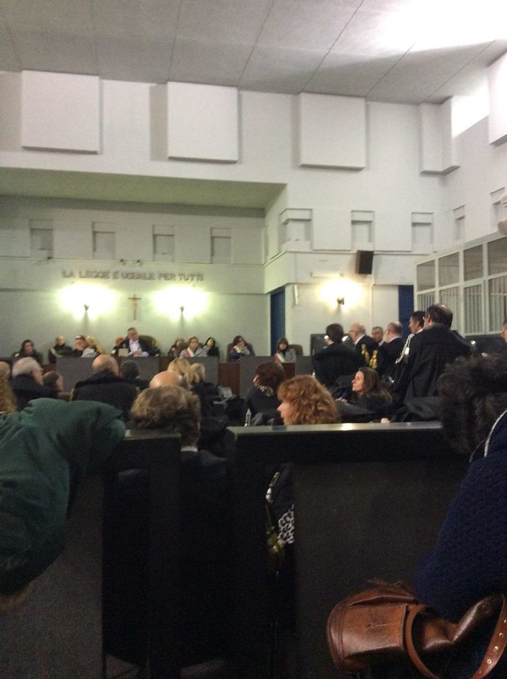 Tribunale di Taranto, udienza del 17 gennaio 2017 (su ILVA)