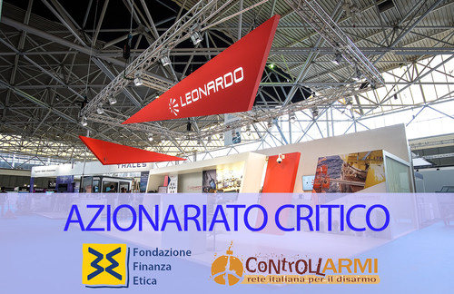 Rete Italiana per il Disarmo - Azionariato Critico Leonardo