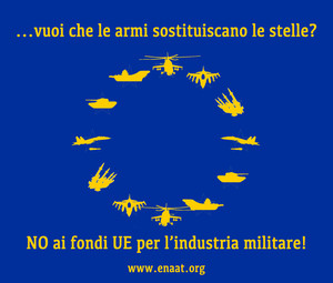Rete Italiana per il Disarmo - No fondi UE per le armi