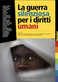 La guerra silenziosa per i diritti umani