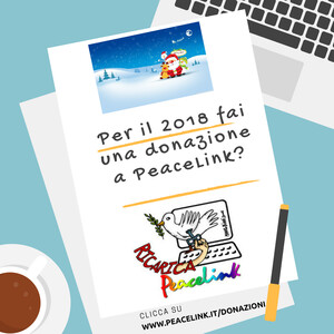 Per una donazione clicca su www.peacelink.it/donazioni