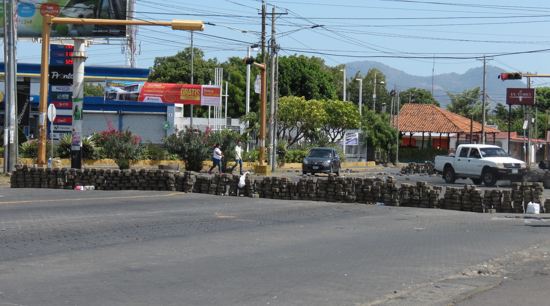 Barricadas en Managua (Foto G. Trucchi | LINyM)