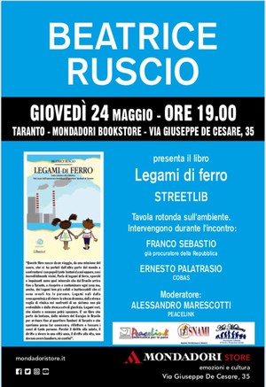 Presentazione a Taranto del libro "Legami di ferro"