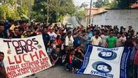 L’esodo di massa di centroamericani sfonda i confini messicani