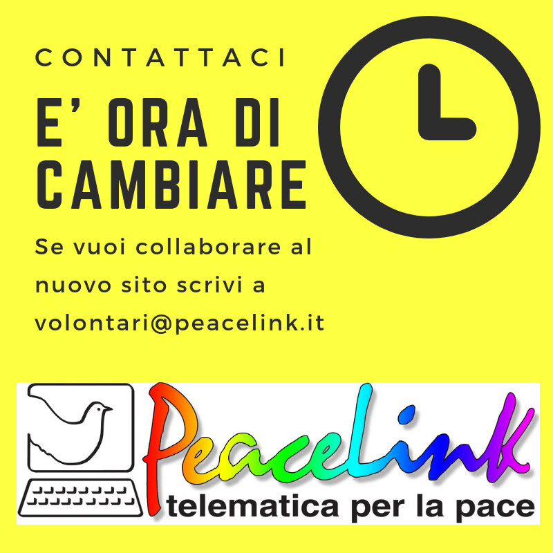 Il nuovo sito di PeaceLink