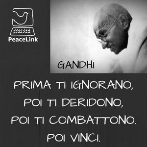 E' online su PeaceLink la "Storia della pace", un libro che racconta la storia di tutti coloro che si sono battuti per la pace e per fermare le guerre. Lo puoi scaricare cliccando qui. Portalo nella scuola. La cultura della pace e della nonviolenza comincia da qui.