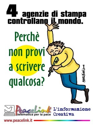 E' online su PeaceLink la "Storia della pace", un libro che racconta la storia di tutti coloro che si sono battuti per la pace e per fermare le guerre. Lo puoi scaricare cliccando qui. Portalo nella scuola. La cultura della pace e della nonviolenza comincia da qui.