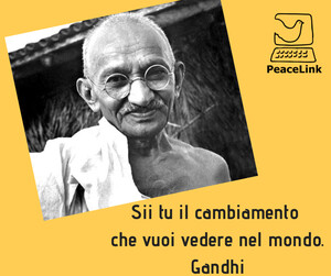 Porta nella scuola la cultura della pace. PeaceLink ha realizzato un archivio di filmati sulla nonviolenza e sui principali protagonisti dell'impegno pacifista nella storia.