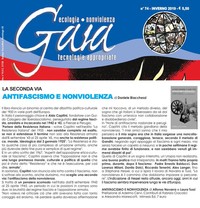 Gaia - La seconda via. Antifascismo e Nonviolenza
