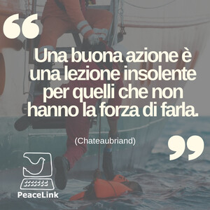 Pace, ecologia, solidarietà, antirazzismo, cittadinanza attiva. Se vuoi collaborare con PeaceLink scrivi a volontari@peacelink.it 