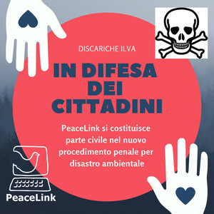 Nuovo procedimento penale per ILVA. PeaceLink si costituisce parte civile
