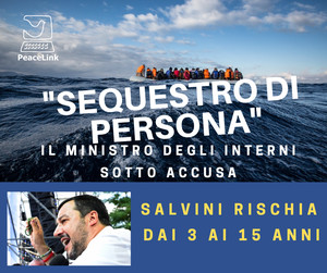 Salvini accusato di sequestro di persona dai magistrati