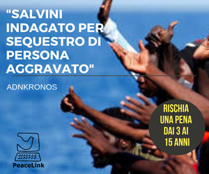 Salvini indagato per sequestro di persona aggravato, rischia una pena dal 3 ai 15 anni