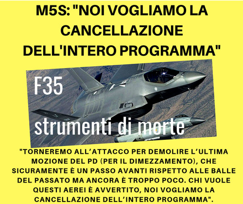 Campagna di informazione sugli F-35