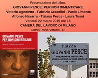 Il messaggio antinucleare di Giovanni Pesce alla Camera del Lavoro di Milano