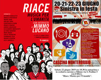 "Riace, Musica per l'Umanità", con intervista a Mimmo Lucano, anteprima del Libro a Milano 