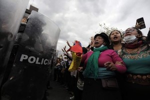 repressione a Quito